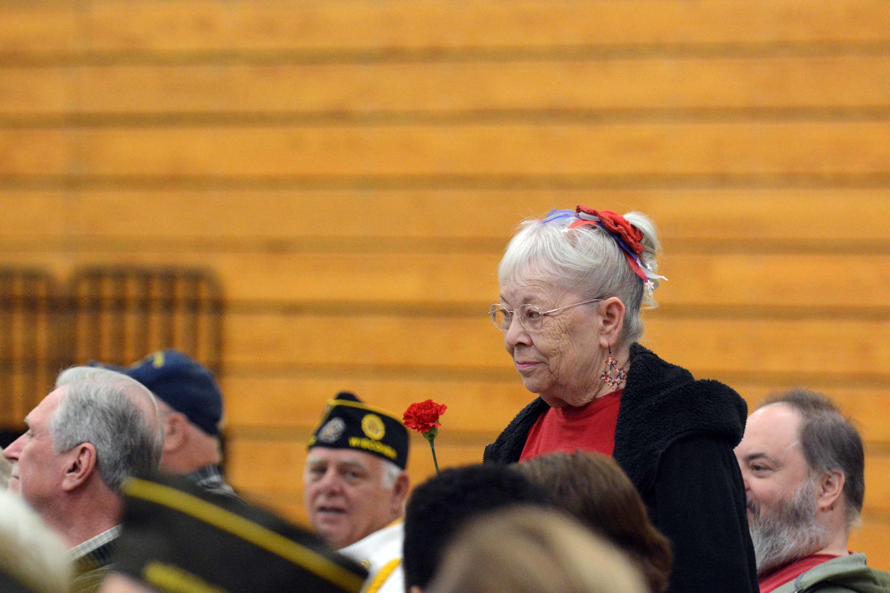 Portage High School Veterans Day ceremony 2019